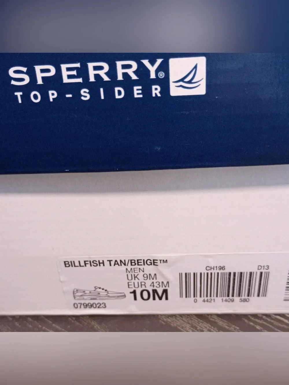 Sperry Billfish Boat Shoes in Tan and Beige